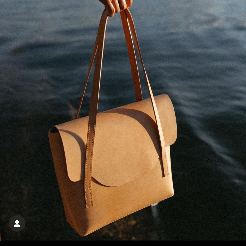 Teddi Joelle Saint Lucia Tote Tan Leather